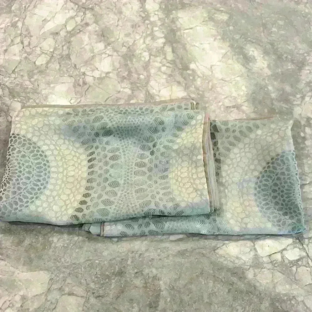 Set Of 2 Madison Park Baxter pillow shams 30” X 24” Decorative Geometric Sage